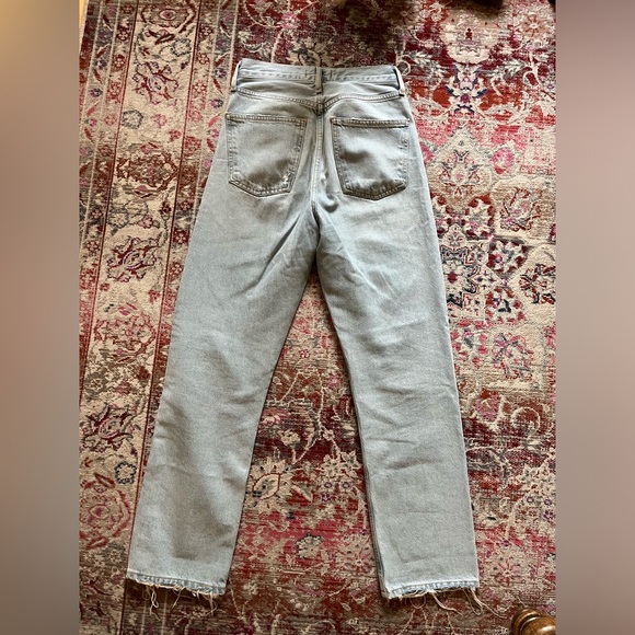 Agolde 90s Mid Rise Loose Straight Jeans in Snapshot, tag size 23 - Picture 4 of 6